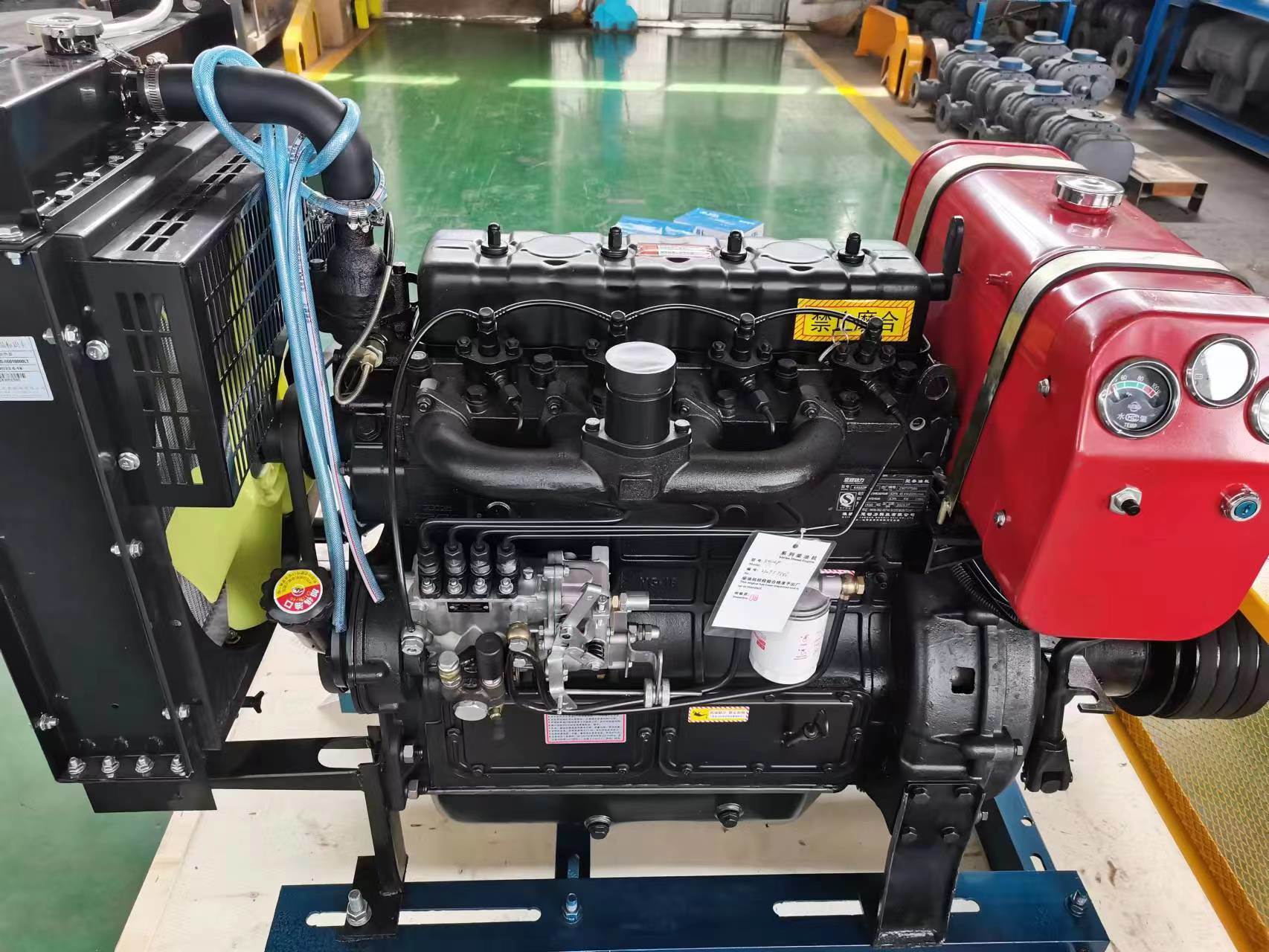 Shandong Yinchi présente un souffleur de racines diesel polyvalent pour diverses applications industrielles